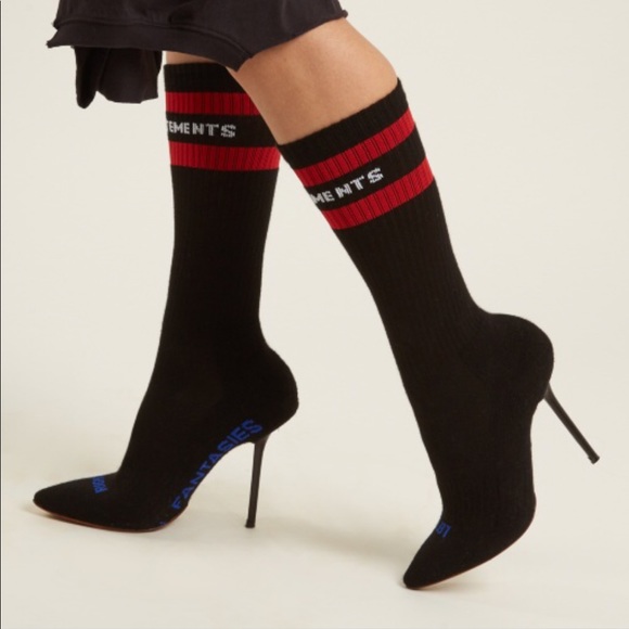 Vetements Shoes - Vetements Pointed Sock Bootie